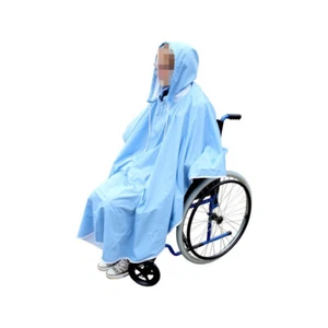 Regenschutz für Rollstuhl Fahrrad usw. Regencape Regenmantel - Bild 1 von 6