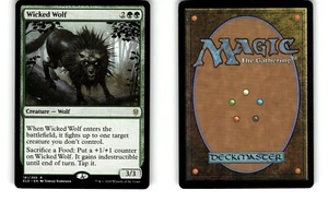 MTG Throne of Eldraine Wicked Wolf ELD 181/269 R NM/MT - Picture 1 of 1
