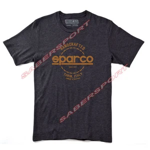 "IN STOCK" AUTHENTIC SPARCO APPAREL "HANDCRAFTED" T-SHIRT BRONZE - SIZE- SMALL - Bild 1 von 1