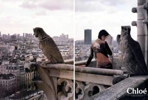 2001 Chloe Vanina Sorrenti Kasia Pysiak 2-seitige MAGAZINANZEIGE - Bild 1 von 2