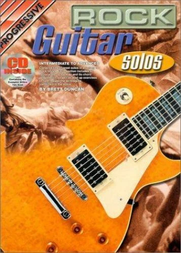 Rock Guitar Solos by Brett Duncan (2004, Compact Disc / Trade Paperback)