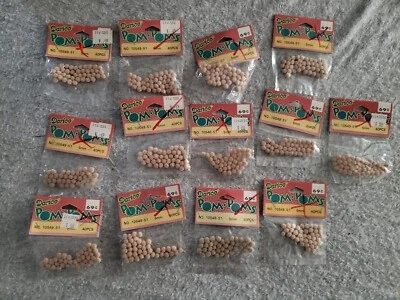 Lote de 600 pompones Darice vintage beige 5 mm (15 paquetes de 40 piezas) Foto 1 de 3