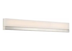 Nuvo Lighting 62/1329 Nickel Jackson Single Light 36"W Integrated Led Bath Bar - Picture 1 of 2