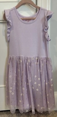 Cat & Jack Girls Size M Short Sleeve Tulle Dress - Image 1 of 4