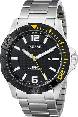 Pulsar Mens PH9029X Everyday Value Analog Display Japanese Quartz Silver Watch - Image 1 of 2