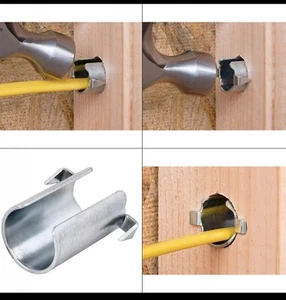 Romex Smart Shield 1 In. Standard Fitting Nail Guard (100-pack) | Wire Cable - Picture 1 of 6