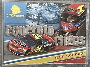 2007 Press Pass Premium "Concrete Chaos" 🏎 #1 JEFF GORDON 🏁 NASCAR 🏁 - Picture 1 of 2