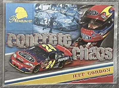 2007 Press Pass Premium "Concrete Chaos" 🏎 #1 JEFF GORDON 🏁 NASCAR 🏁 - Image 1 of 2
