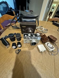 Argus C3 Matchmatic 35mm Camera with All The Goodies Included! Great Condition! - Picture 1 of 12