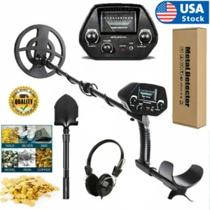 Waterproof Metal Detector Gold Hunter Underground 10'' Deep Sensitive Coil w/LCD - Picture 1 of 11