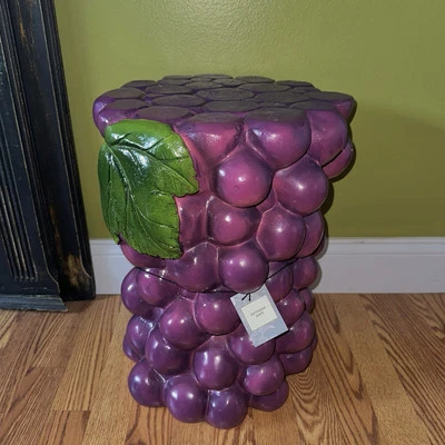 NEW Grape Stool TikTok Viral Fruit & Wine Decor - Image 1 of 4