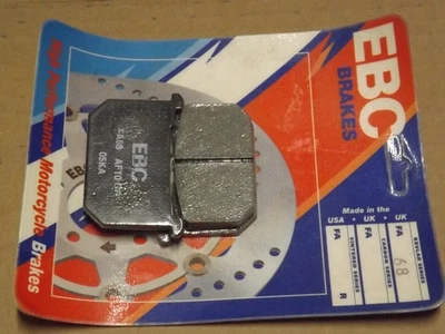 NOS EBC brake pads FA68 made with Kevlar KZ550,650,750,1000,1100 Kawasaki Foto 1 de 2
