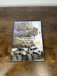 Monster Jam World Finals XVII 2016 DVD Racing Freestyle 2 Disc Set Grave Digger - Picture 1 of 7