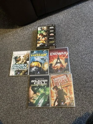 Tom Clancy’s Collection Game Box Set Splinter Cell, Ghost Recon, New Other Read - Image 1 of 4