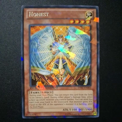 Terminal de duelo Yugioh Honest DT07-EN005 raro casi nuevo Foto 1 de 4