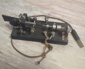 Vintage Radio Morse Code Telegraph firmy Electric Specialty Mfg Co - Zdjęcie 1 z 7