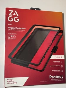 Zagg Denali Tablet Case with Stand For iPad Pro 13” (M4)  Reinforced Backplate - Picture 1 of 2