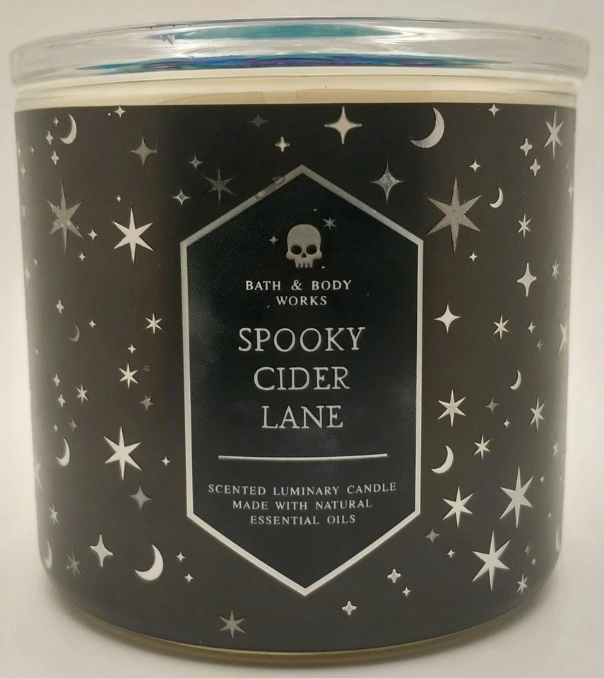 Bath & Body Works Spooky Cider Lane Jar/Container Candle - 14.5 oz