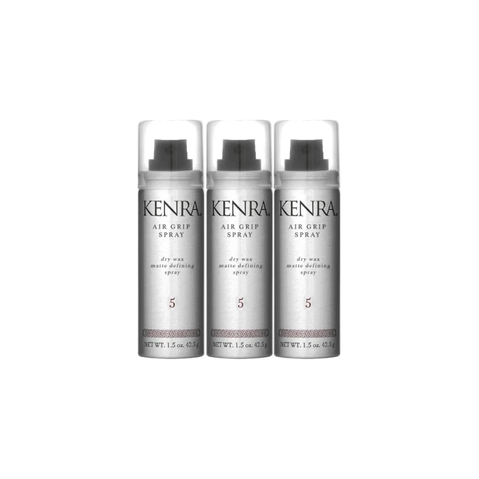 Kenra Air Grip Spray 1.5 oz (1.5 oz each) – 3‑Pack Dry Wax Defining Spray - Image 1 of 1