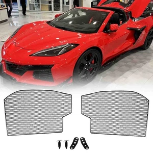 For Corvette C8 Z06 5.5L E-Ray 2023-25 Side Intake Grille Insert Radiator Guards - Picture 1 of 13