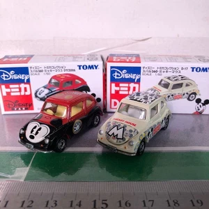 Tomica Disney Collection D-17 Subaru 360 Mickey Mouse Out Of Print set 2 Japan - Picture 1 of 6