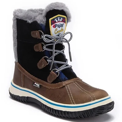 Pajar Canada Iceberg Gamuza Imitación Piel Impermeables Invierno Botas de Nieve Para Mujer Talla 11 Foto 1 de 4