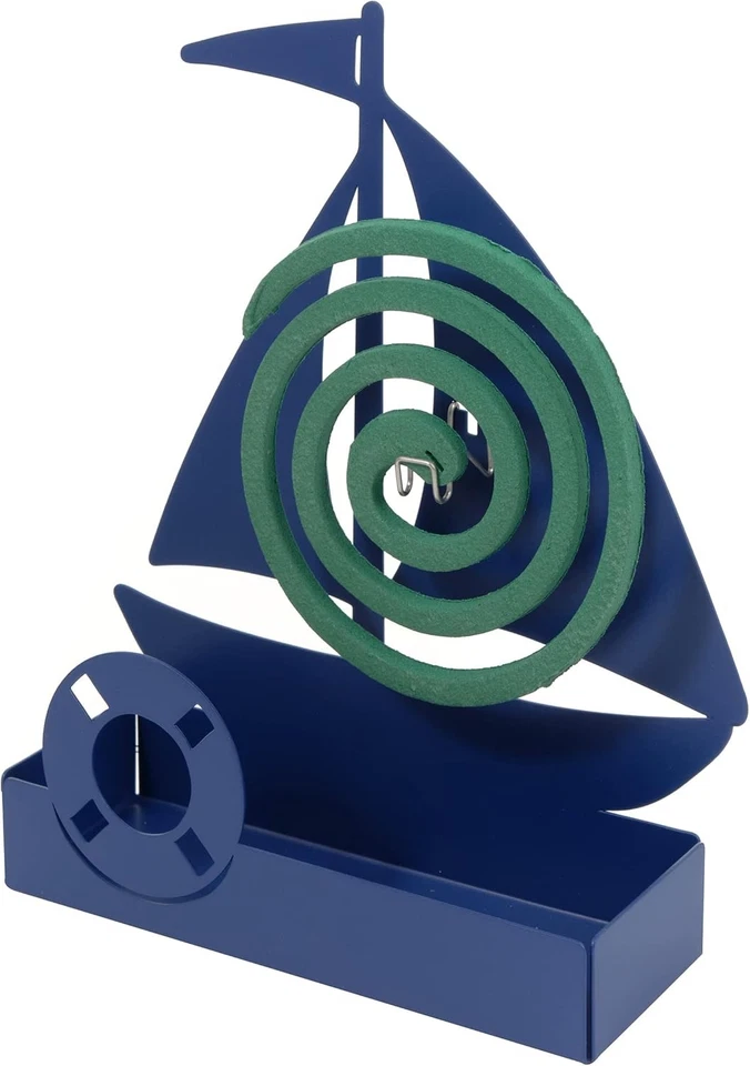 Baroni Home Support Spirale Anti-Moustiques, Porte-Encens, Porte-Plante en Métal