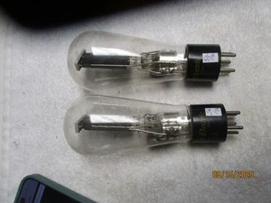 2 tubos western electric 271A probados para amplificador 82A - Imagen 1 de 1