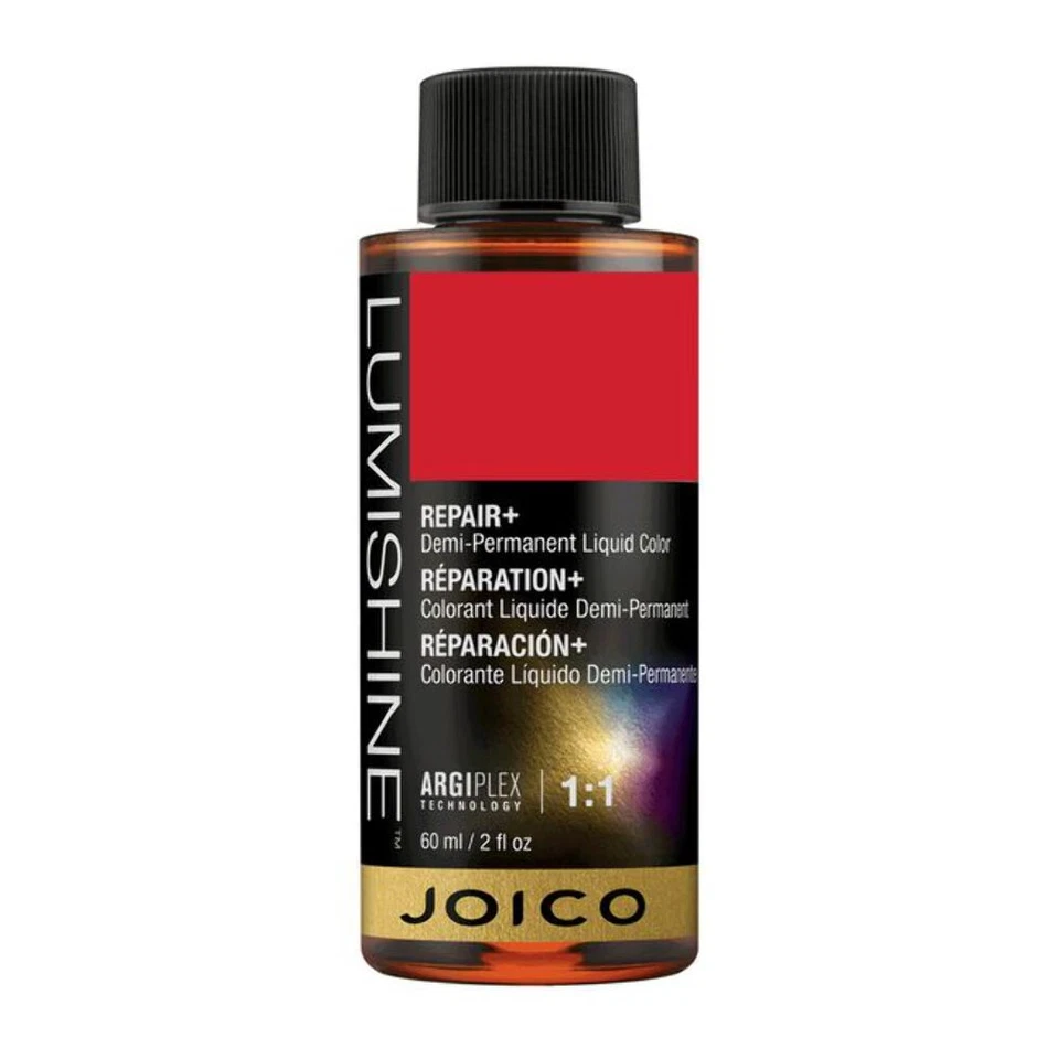 Color de cabello líquido semipermanente Joico LumiShine 2 fl.oz-8RR rojo rojo rubio Foto 1 de 1