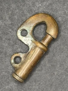 Vintage Bronze Sail Jib Piston Snap Shackle 2" Marine Nautical Sail Clip Germany - Picture 1 of 4