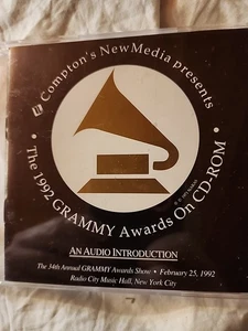 1992 GRAMMY AWARDS GIFT BAG LTD NEW MEDIA FLOP CD-ROM 1991 RECORD NEW ARTIST ROY - Picture 1 of 5