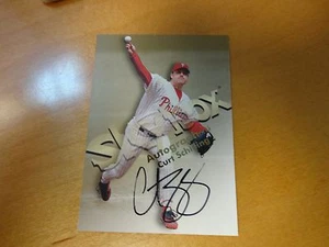 1999 Skybox Autographics Curt Schilling Autograph Card - Picture 1 of 2