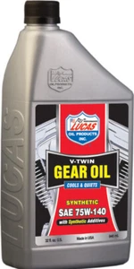 LUCAS OIL 75W-140 HARLEY-DAVIDSON V-Twin Synthetic Gear Differential Oil 1Qt - Picture 1 of 1