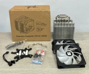 Thermalright Peerless Assassin 120 SE Black/W ARGB CPU Air Cooler TL-C12C-S - Picture 1 of 3