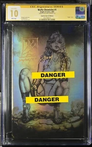 WAIFU CHRONICLES #1 KYUYONG EOM GLADIATOR FOIL EDITION F SIGNED CGC 10 - Picture 1 of 2
