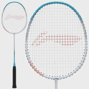 Raqueta de bádminton Li-Ning Ax Force 9 - blanca/azul - Imagen 1 de 1