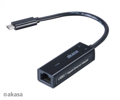 Akasa AK-CBCA07-15BK Type-C to Gigabit Ethernet - Image 1 of 2