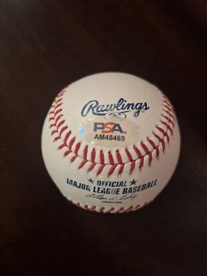 Nick Gordon Signed Official Major League Baseball PSA Authenticated Autographed - Image 1 of 4