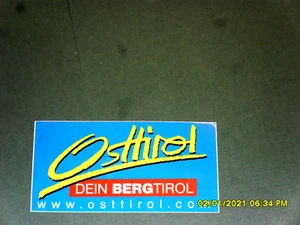 Aufkleber / Sticker + Osttirol + Dein Bergtirol + Tirol + Österreich - Bild 1 von 1