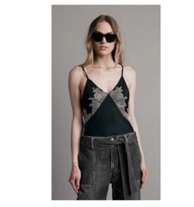 Rag & Bone Logan Lace Cami In Black. NWT. Size 12. Retail- $225 - Picture 1 of 6