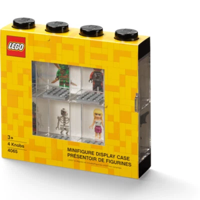 LEGO Storage Products: 40650603 Minifigure Display Case 8 Black NEW - Image 1 of 4