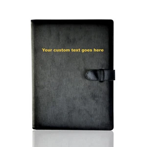 Personalised Text 36 Pockets A4 Presentation Folder File Folder Display Book - Picture 1 of 7