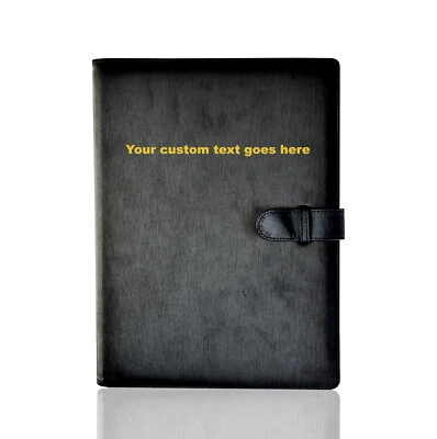 Personalised Text 36 Pockets A4 Presentation Folder File Folder Display Book
