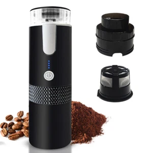 Portable Electric Espresso Coffee Maker Machine Rechargeable Automatic Brew F2S5 - Picture 1 of 12