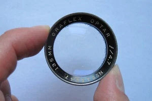 Graflex Optar 135mm F4.7 Front Element - Large Format 4x5 Photography Lens - Picture 1 of 4