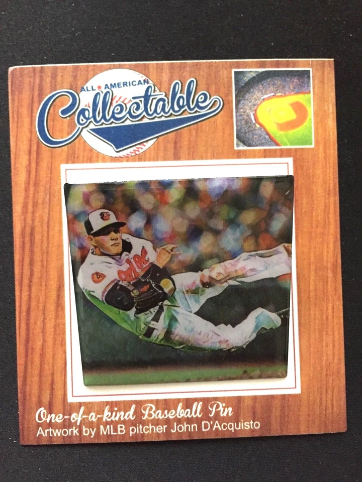 Baltimore Orioles Manny Machado lapel pin-Limited Edition-Fan Favorite Player - Image 1 of 2