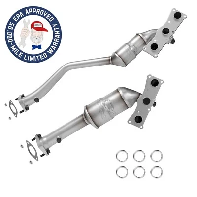 2x Catalytic Converter for BMW X3 2007 2008 2009 2010 3.0L Foto 1 de 4