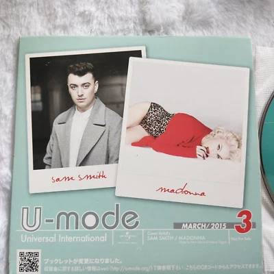 V.A. U-MODE Mar.2015 Madonna Living For Love Japan PROMO CD RARE!! - Image 1 of 3