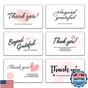 240-Count Thank You for Your Order Cards - Thank You For Supporting My Busine - Picture 1 of 5