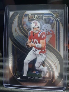 2024 Select Drake Maye Premier Level #113 RC New England Patriots - Picture 1 of 5